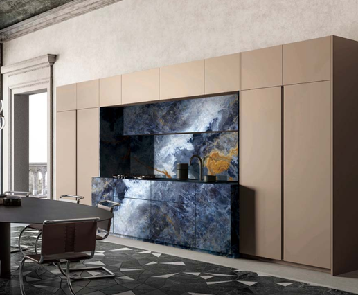 Ocean Blue-Livingroom-porcelain-cladding
