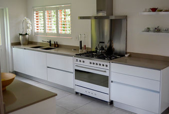 Coral Quartz Kitchen Countertop