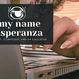 Hi, I’m Esperanza Salgado