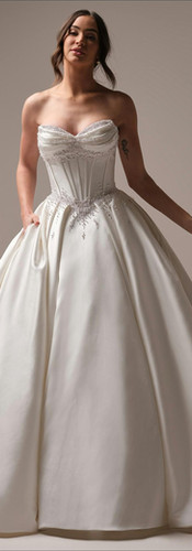 Basque Waist Wedding Dress Maggie Sottero Denver Colorado