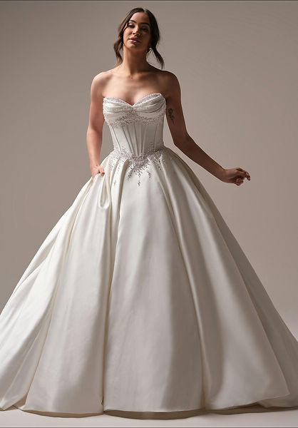 Juno Maggie Sottero Pearl Ballgown Wedding Dress
