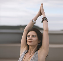 Yoga Pose Outdoors