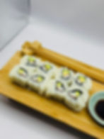 Crab stick & Avocado Uramaki