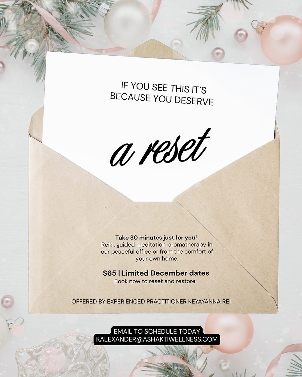 December Reiki Special