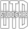 Studio & Hire White Logo