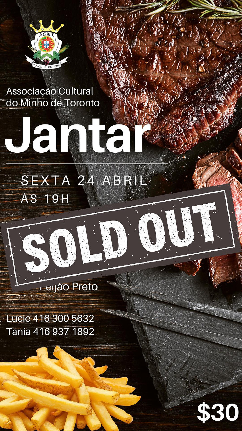 Jantar - Bife