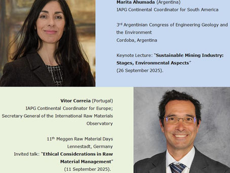 IAPG Key Contributions to Major Geoscience Events in September 2025