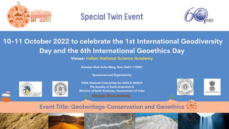 Event in India to celebrate the International Geoethics Day 2022