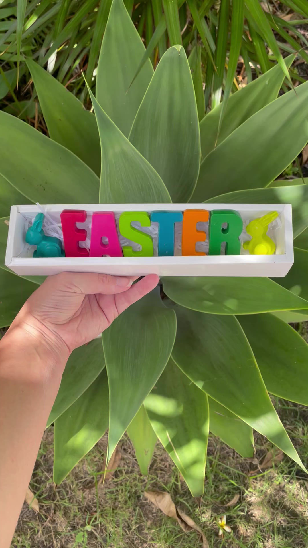 Easter Themed Personalised Name Crayons