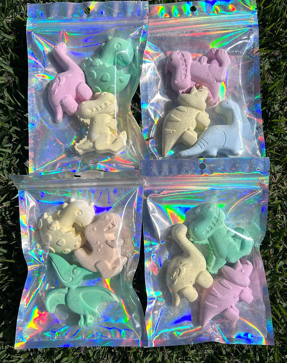 Thumbnail: Dinosaur Themed Chalk Party Favours