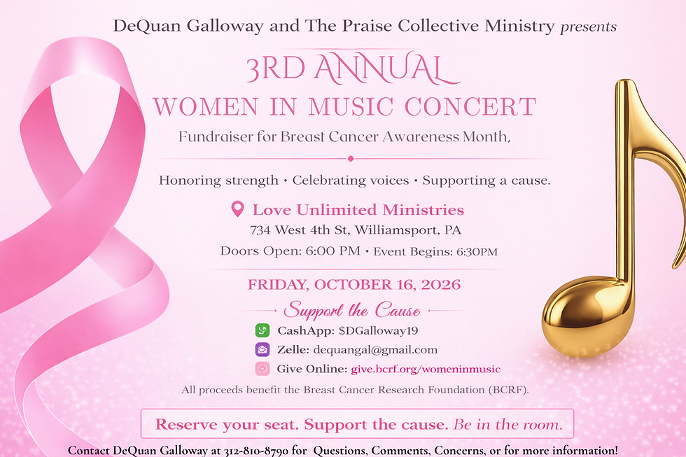 3rd Annual Women in Music Concert