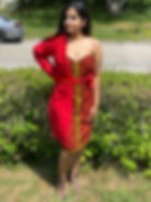 Miniatura: Strapless & Side Blazer Gown