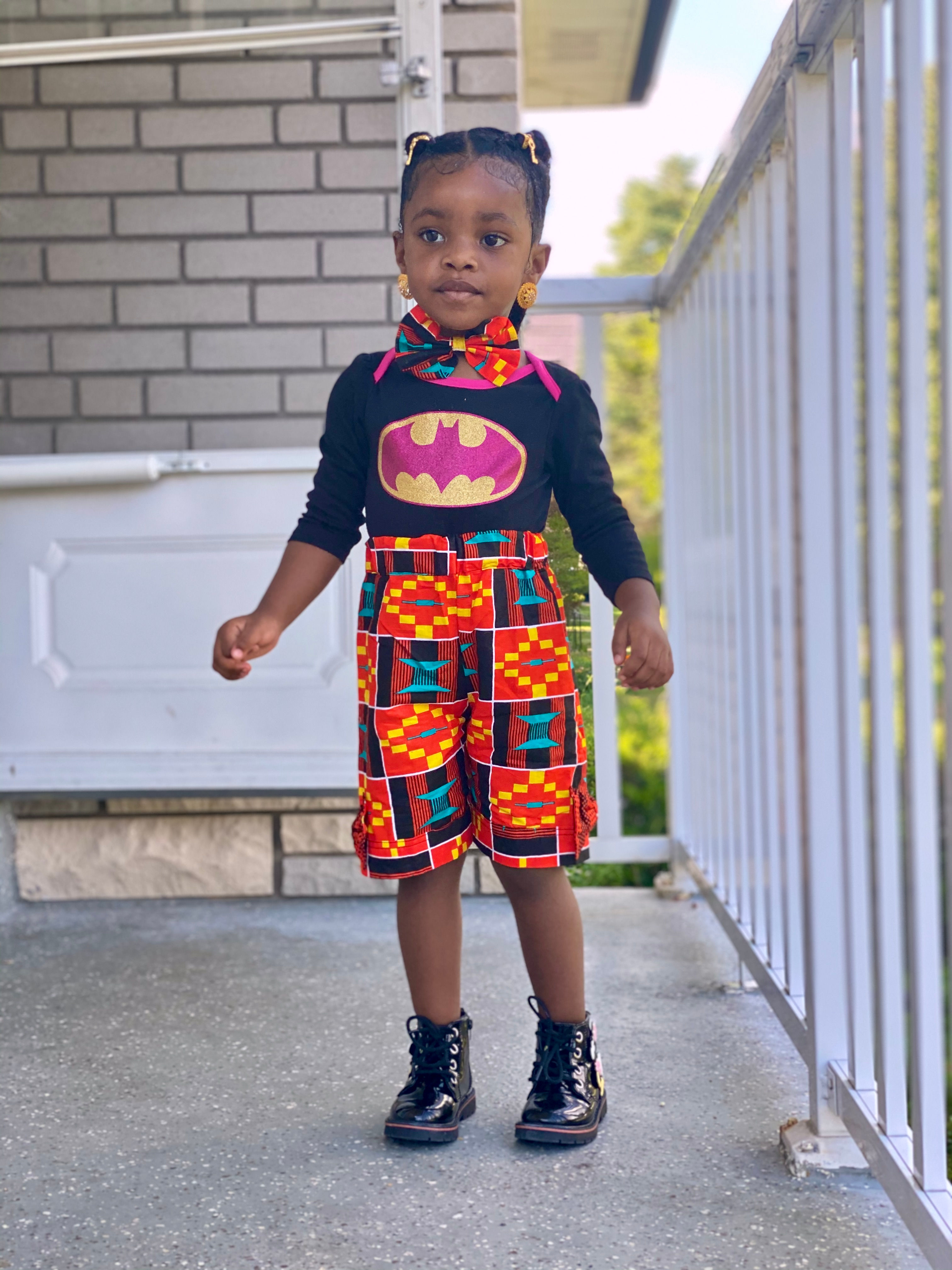 Kids Pant & Bold Tie