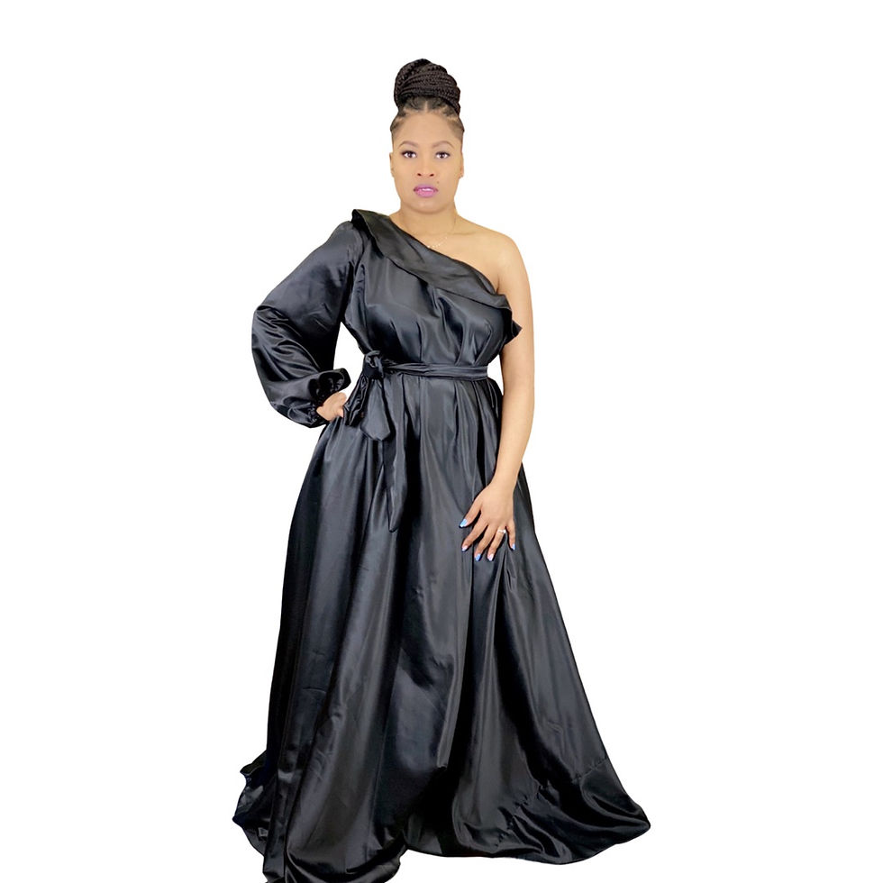 Miniatura: Queen patty one shoulder dress 