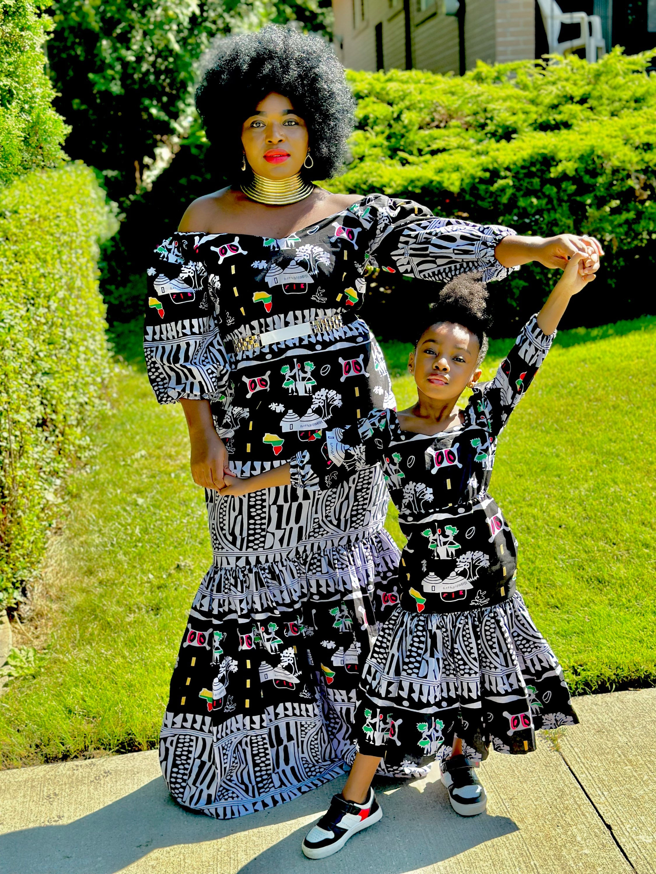 Cana mother and daughter set 