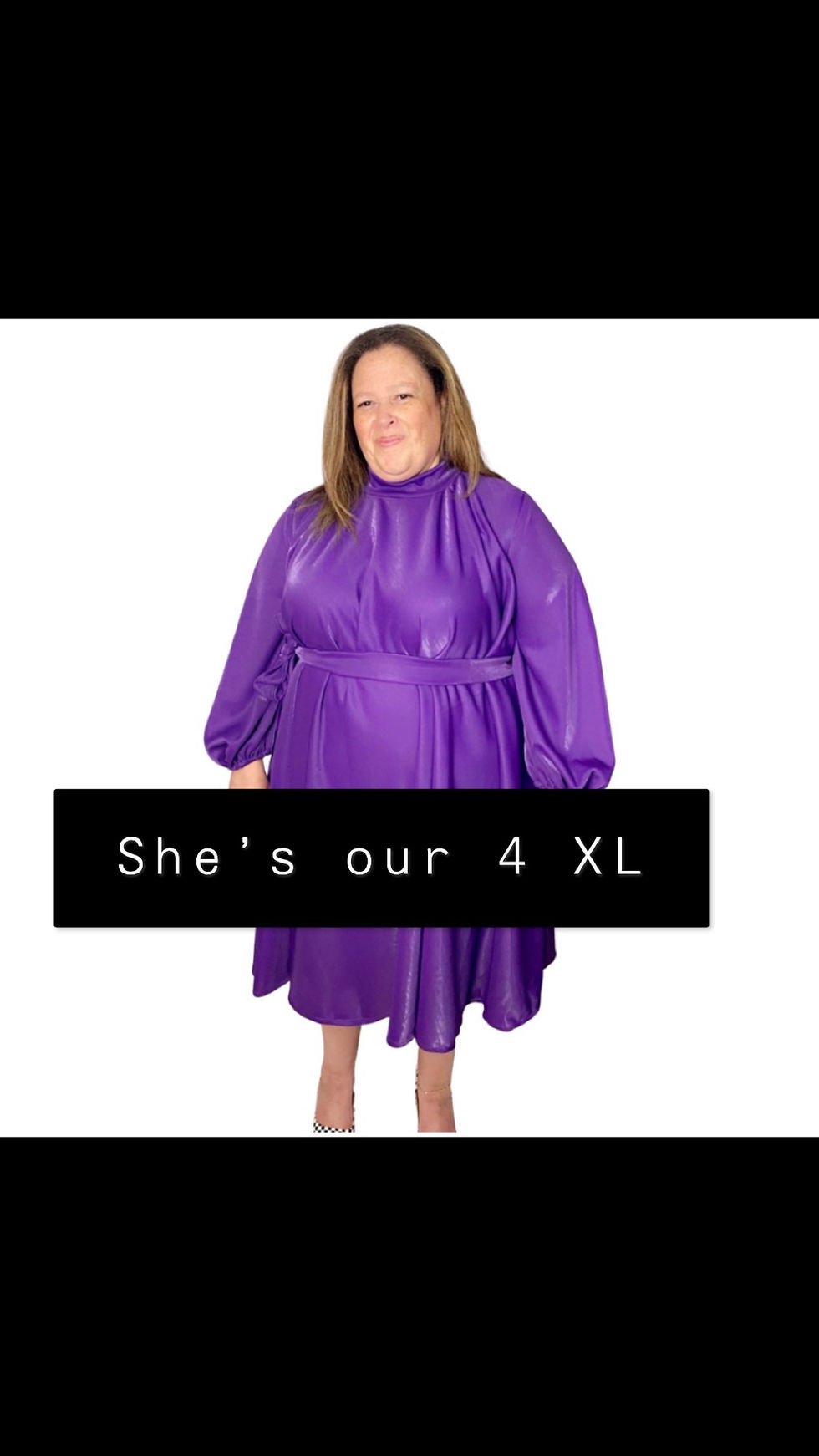 Miniatura: Our Size Chart, we’re using the US standard, swipe to see