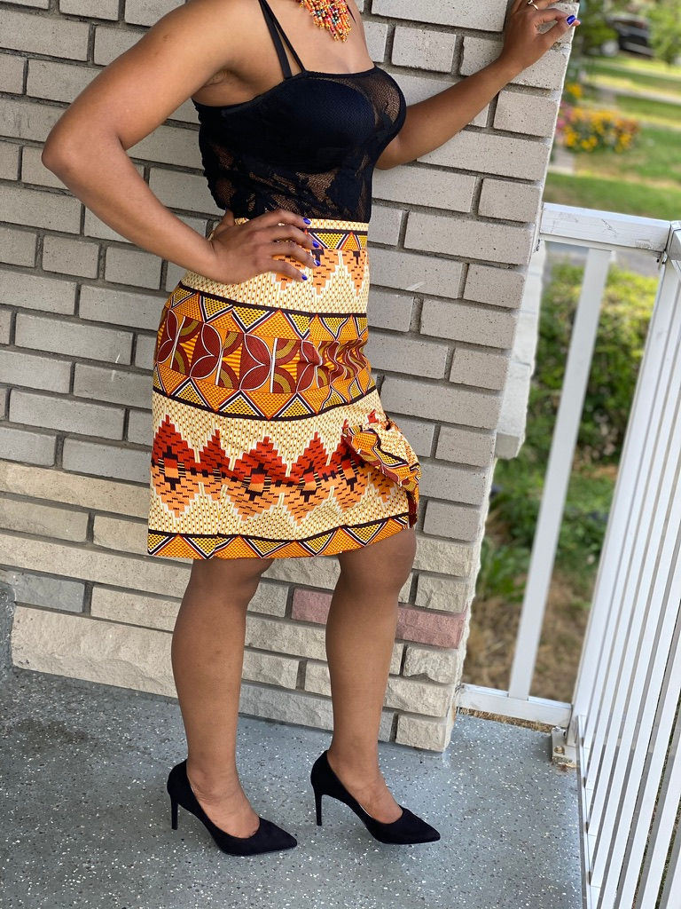 Miniatura: Ket Ankara Bold Tie Skirt