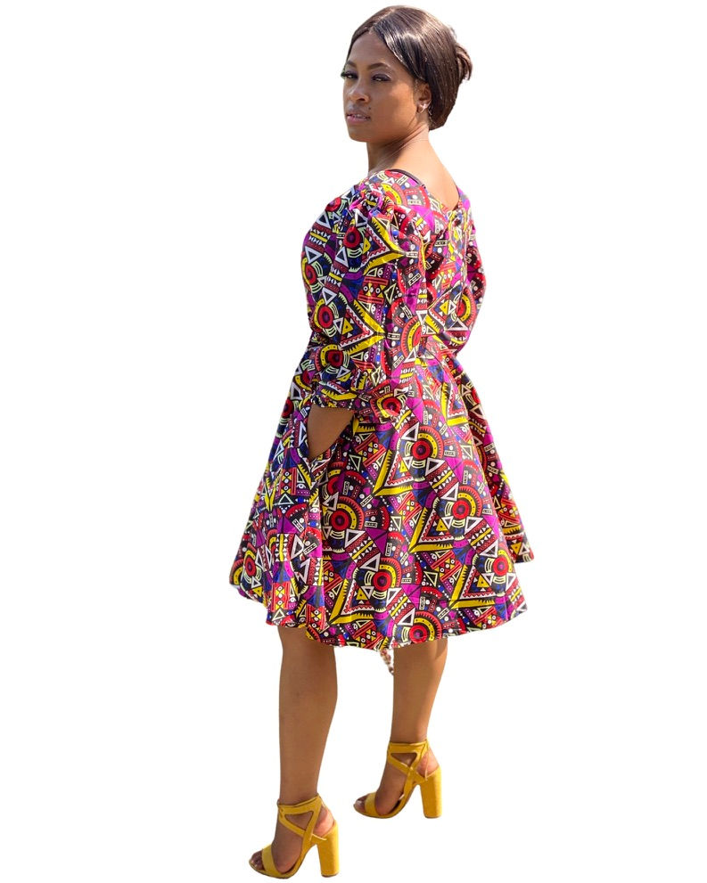 Thumbnail: Giana Puffy Hand Dress
