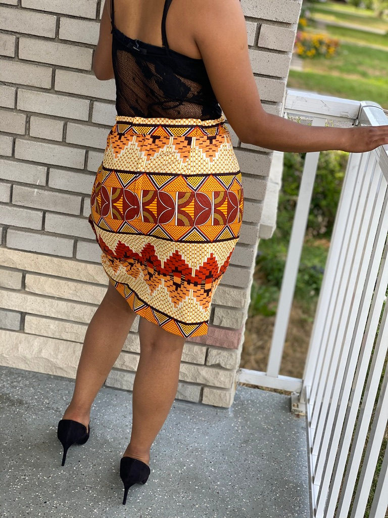 Miniatura: Ket Ankara Bold Tie Skirt