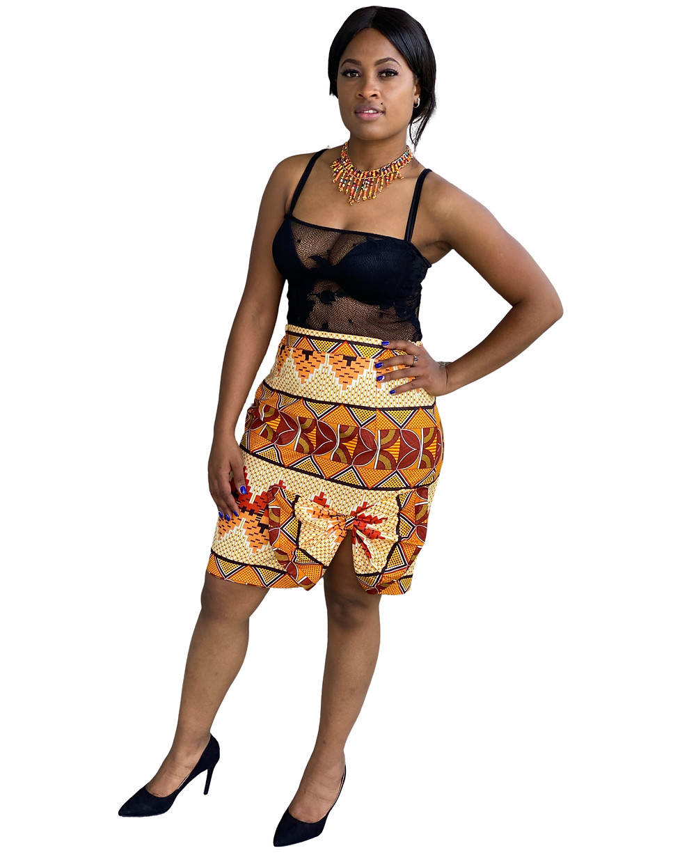 Miniatura: Ket Ankara Bold Tie Skirt