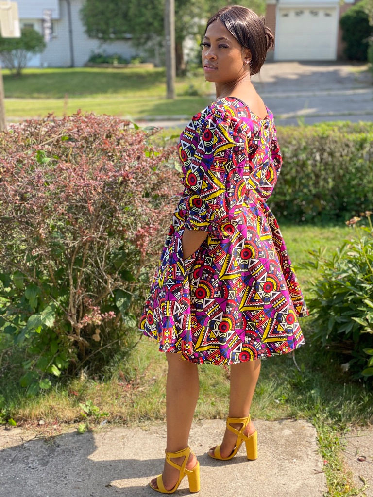 Miniature : Giana Puffy Hand Dress