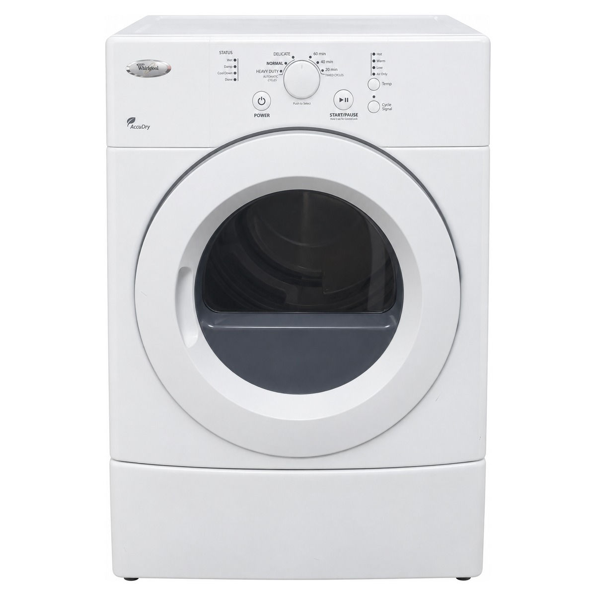 Whirlpool YWED9050XW2 Front-Load Electric Dryer - SKU 13279
