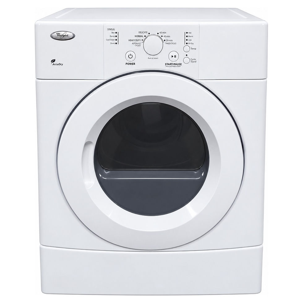 Thumbnail: Whirlpool WFW72HEDW0 Washer + YWED9050XW2 Dryer Set - SKUs 11655+13386