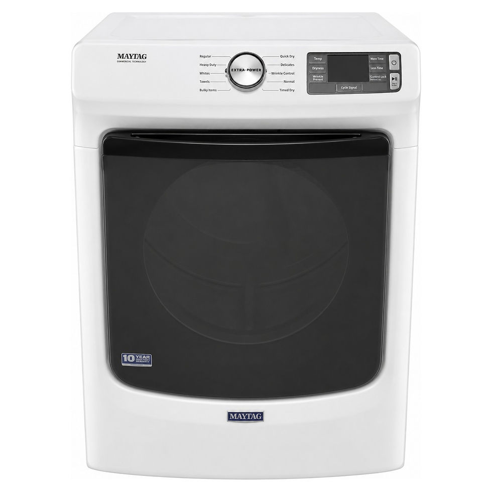 Thumbnail: Maytag MHW5630HW3 Washer + YMED5630HW2 Dryer Set - SKUs 12645+12699