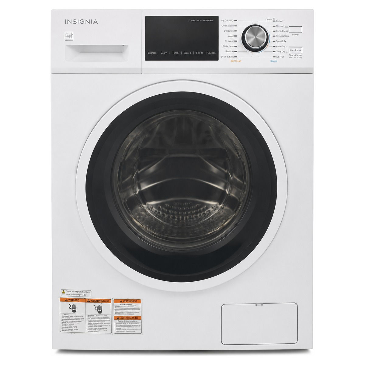 Insignia NSFWM27W1 Front-Load Washer - SKU 12315