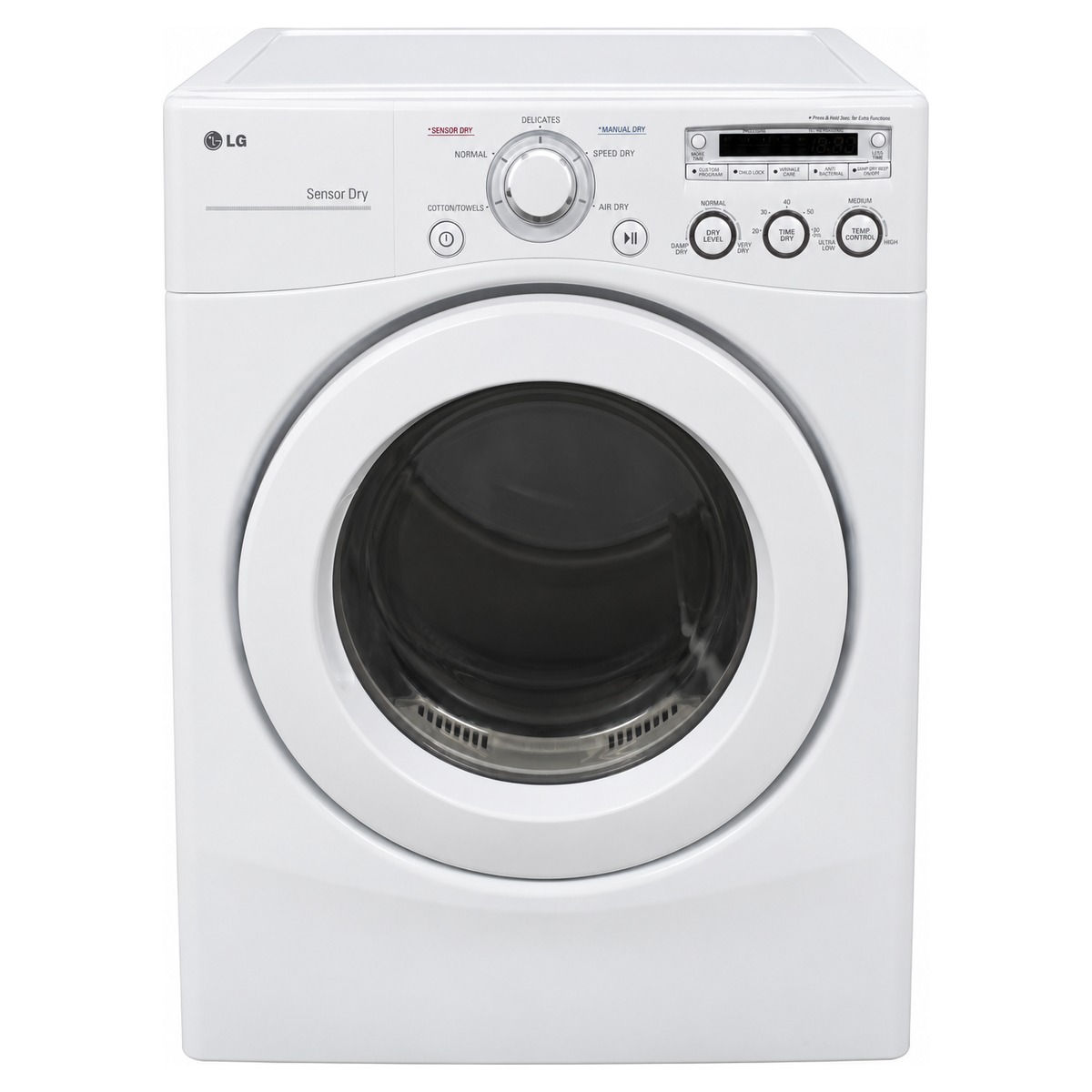 LG DLE2020W Front-Load Electric Dryer - SKU 13389