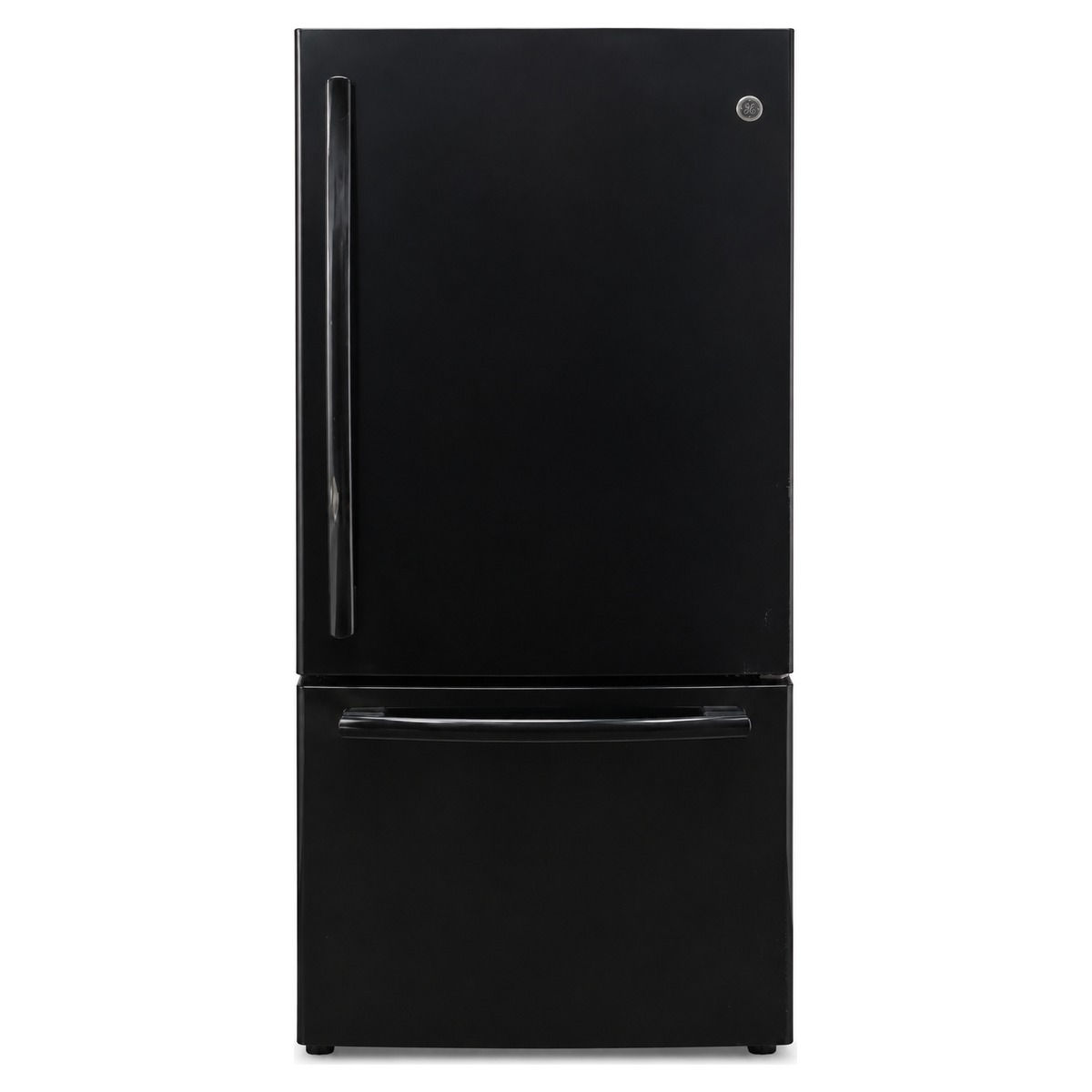 GE GBE21AGKNKBB Bottom Freezer Refrigerator - SKU 13206