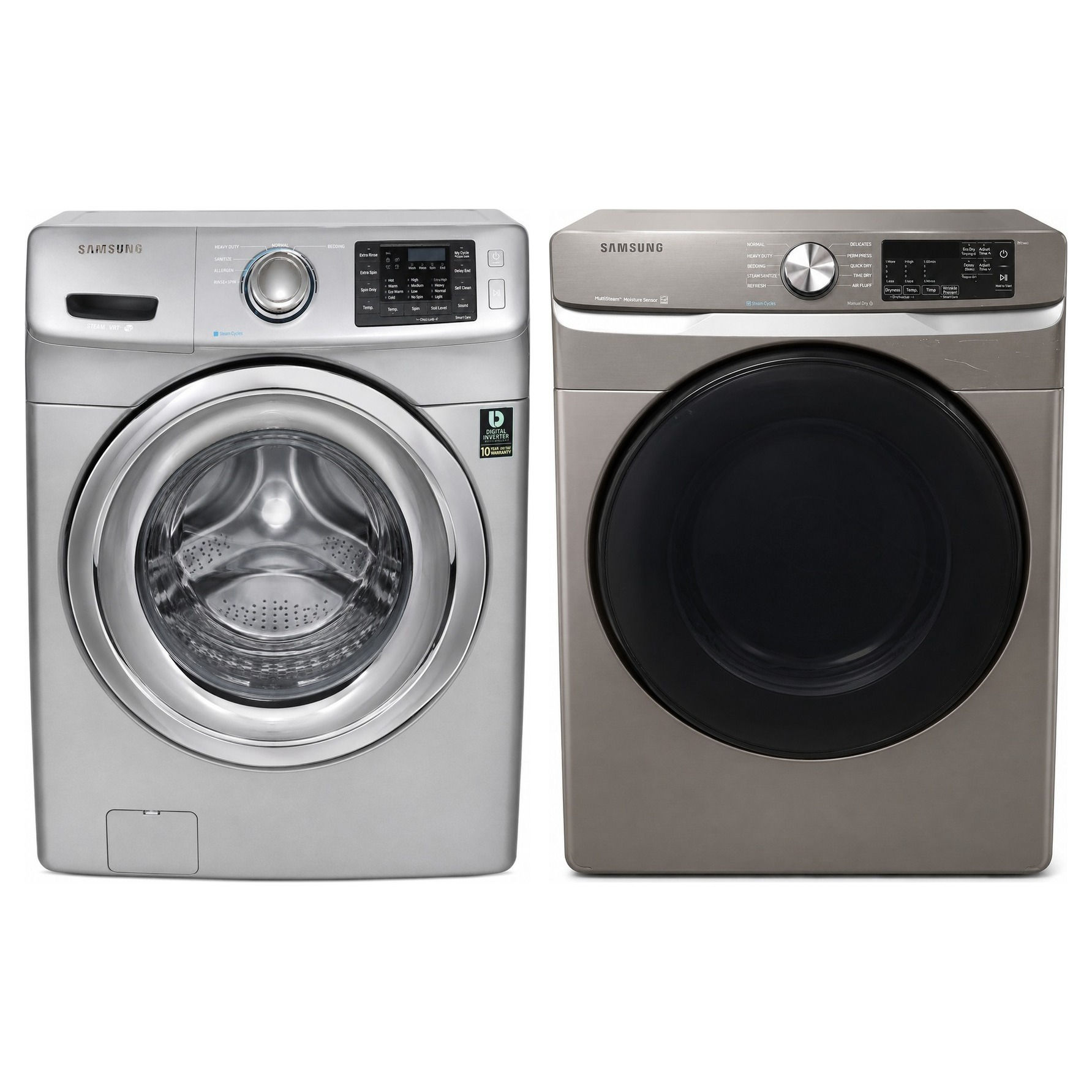 Samsung WF42H5200AP Washer + DVE45T6100P Dryer Set - SKUs 11644+12502