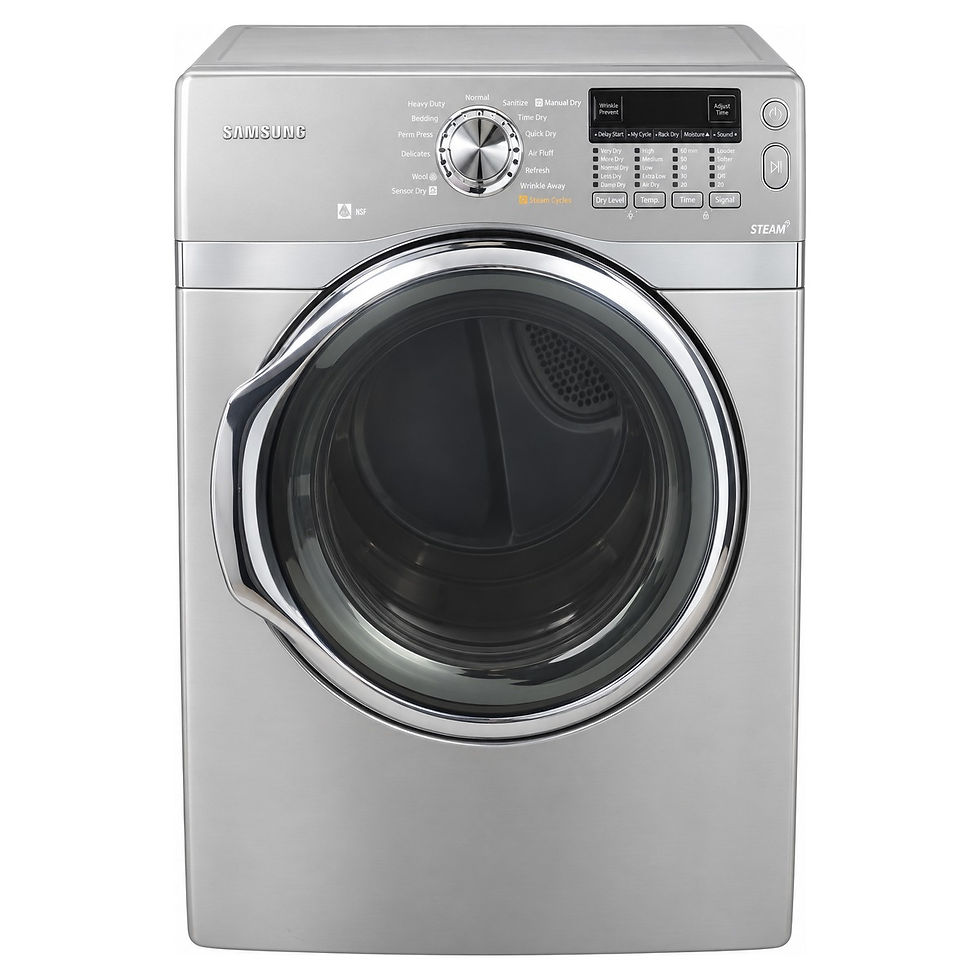 Thumbnail: Samsung WF431ABP/XAA Washer + DV431AEP/XAC Dryer Set - SKUs 11798+13282