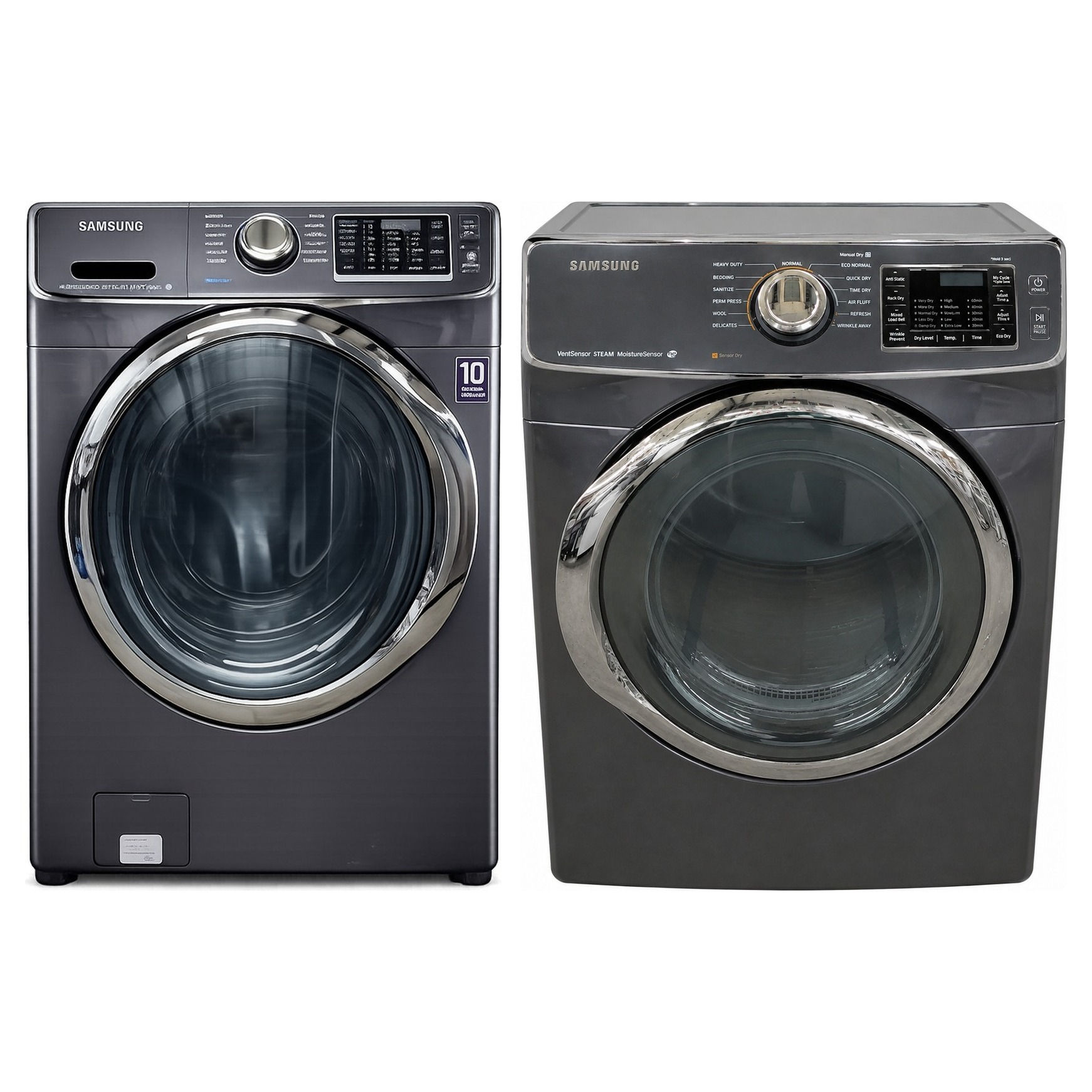 Samsung WF45H6300AG Washer + DV45H6300EG Dryer Set - SKUs 12136+11765