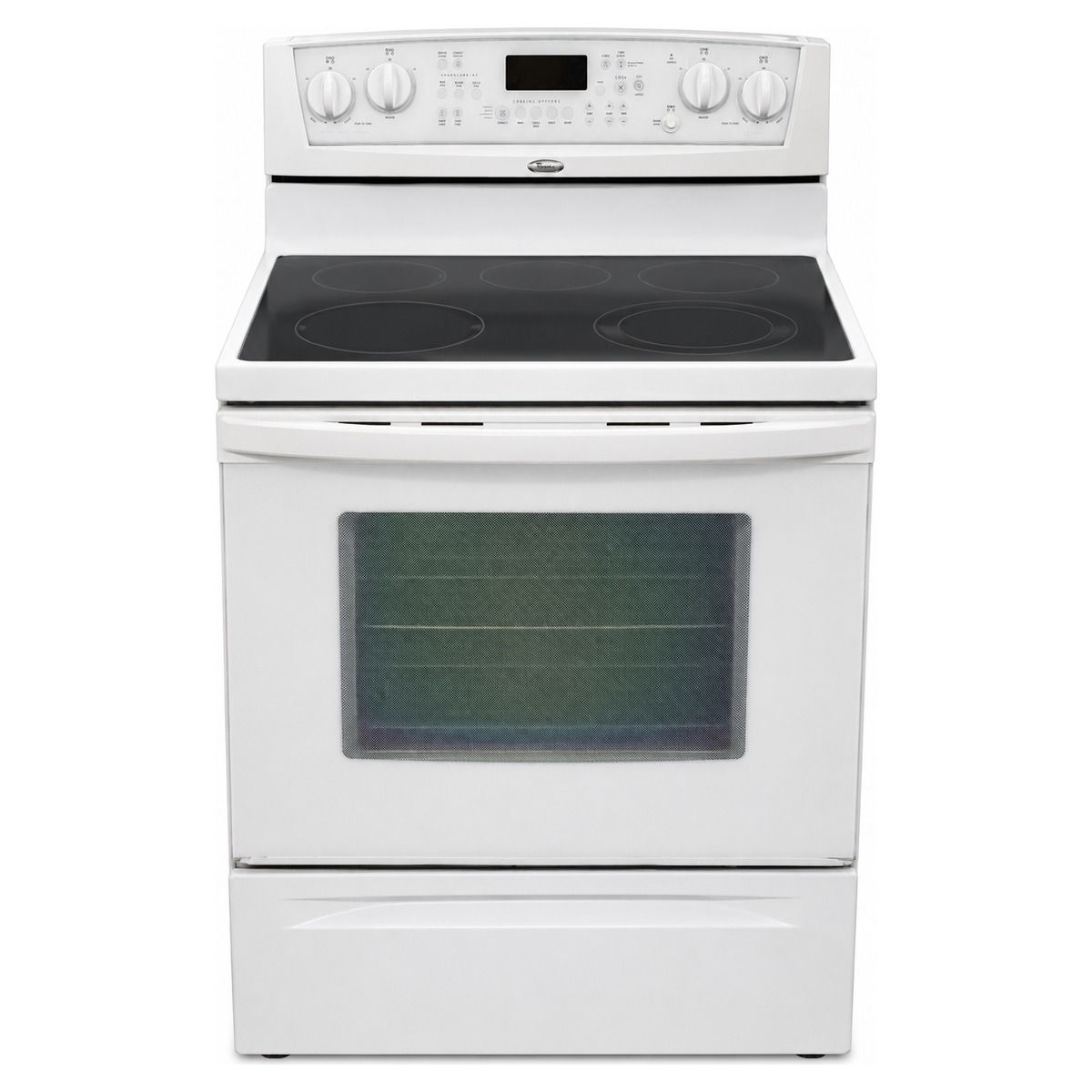 Whirlpool CERC4110SQ0 Electric Convection Glass-Top Range - SKU 12832