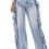 Thumbnail: Jasmine Ruffled Side Denim