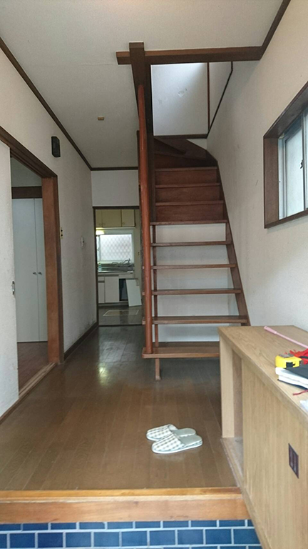 改修前のホール