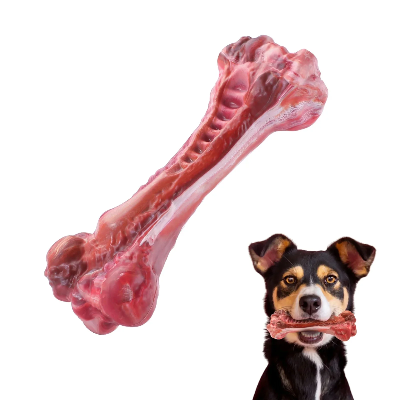 Natural Rubber Dog Chew Toy โ Medium & Large Breeds
