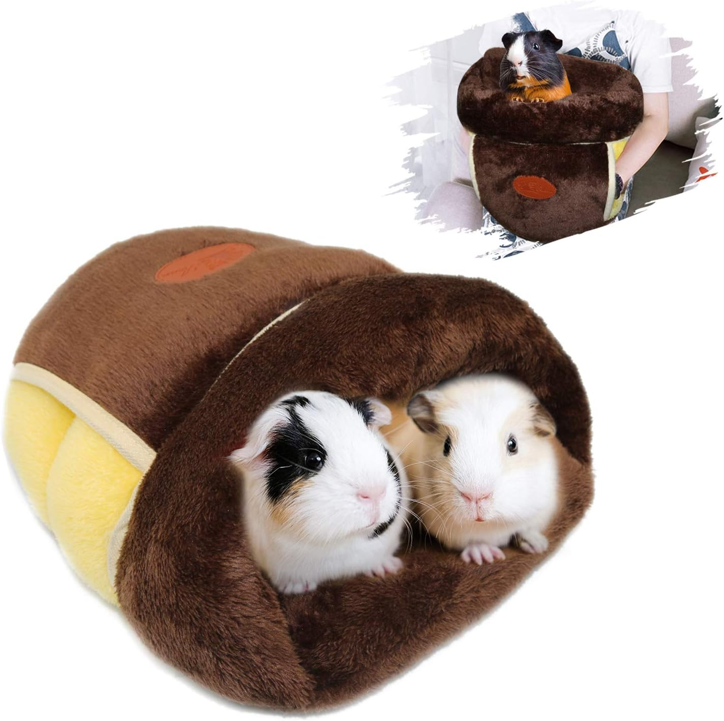 Small Animal Cuddle Cave – Cozy Guinea Pig & Hamster Bed House