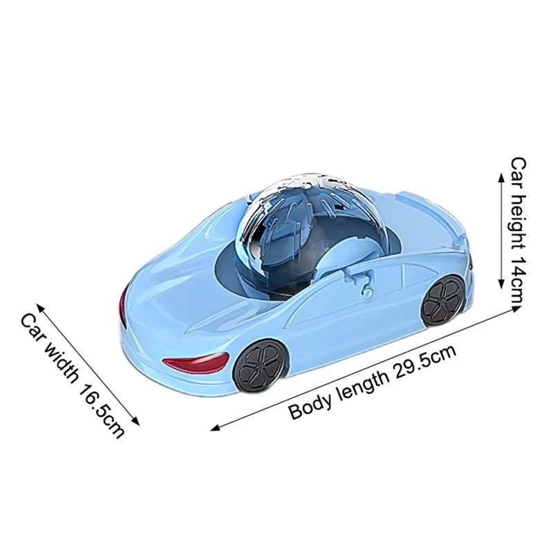 Thumbnail: Hamster Toy Car – Silent Interactive Fitness Wheel for Small Pets