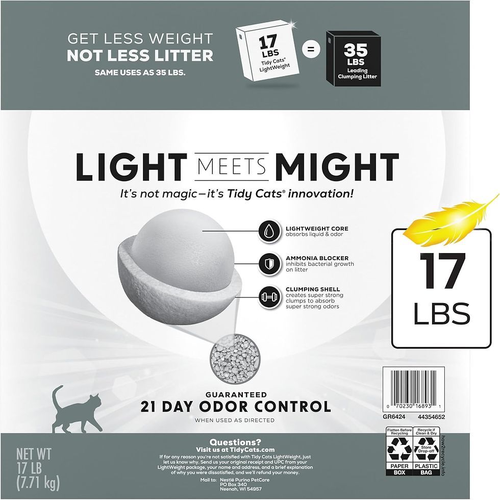 Thumbnail: Purina Tidy Cats Light 4-in-1 Clumping Cat Litter Multi-Cat