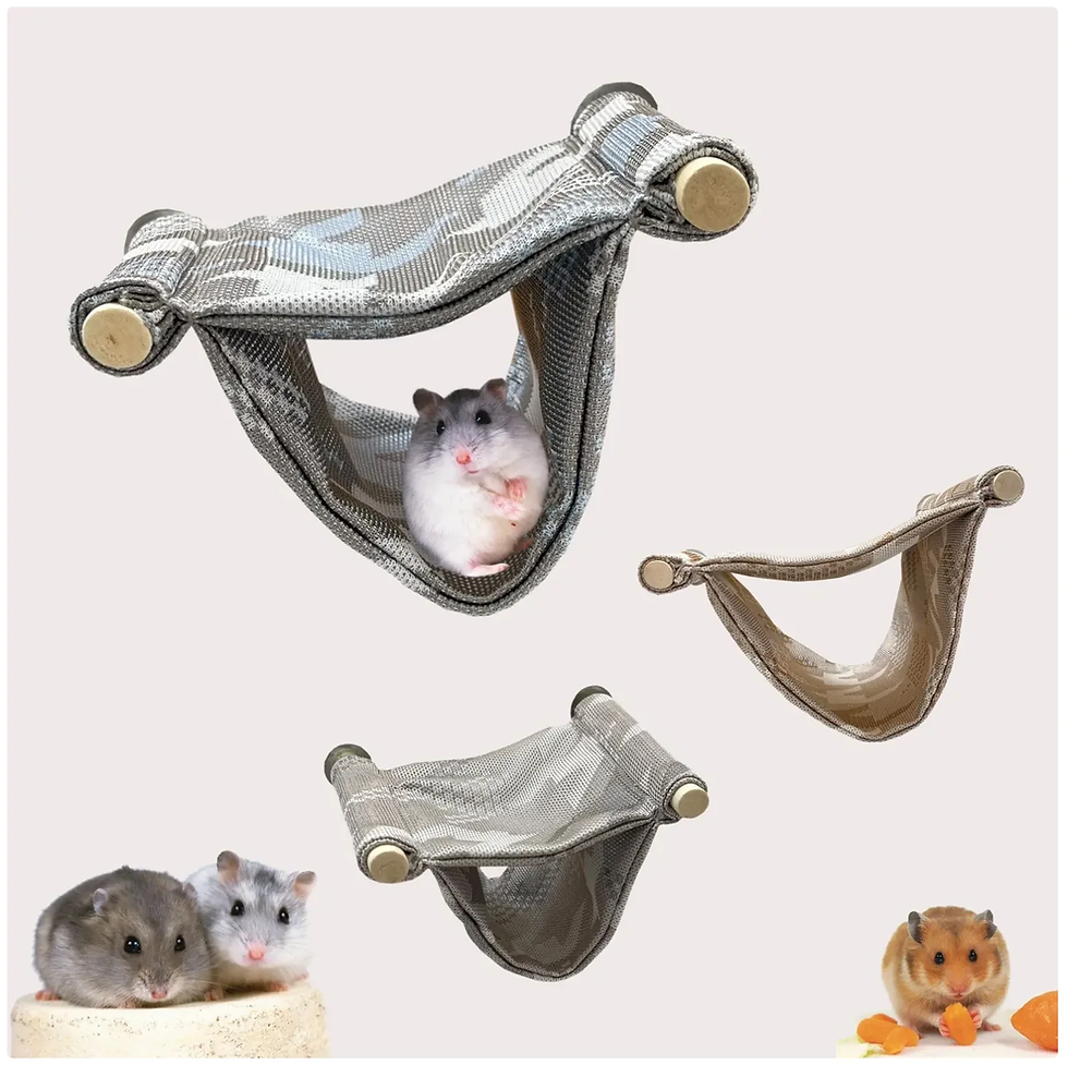 Thumbnail: Hamster Hammock & Platform – Cozy 2-in-1 Bed & Play Area