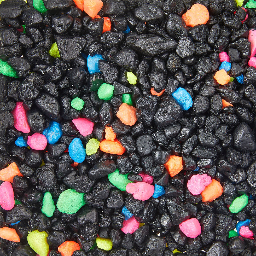 Thumbnail: Aqua Culture Neon Starry Night Aquarium Gravel 5 lb Decorative Substrate