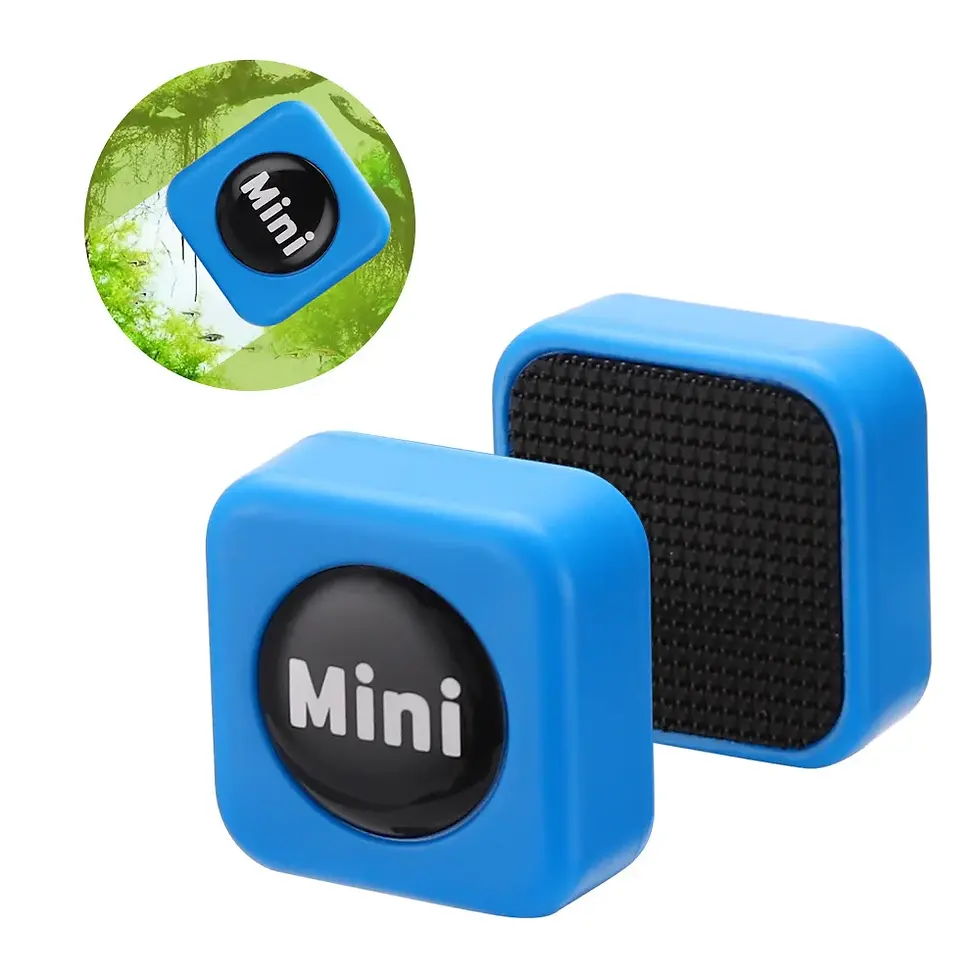Thumbnail: Aquarium Magnetic Brush Glass Floating Algae Scraper Curve Glass Cleaner