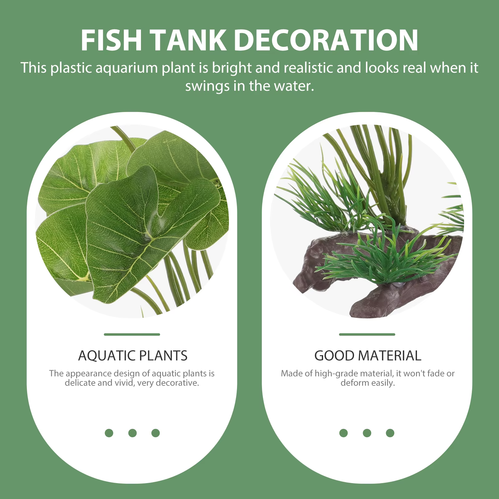 Artificial Aquarium Plant – Realistic Fish Tank & Terrarium Decoration