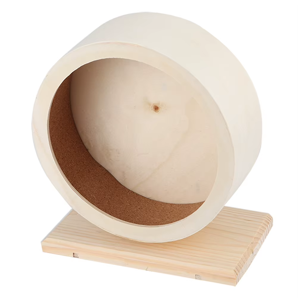 Thumbnail: Silent Hamster Running Wheel – Exercise & Rest Spinner for Small Pets
