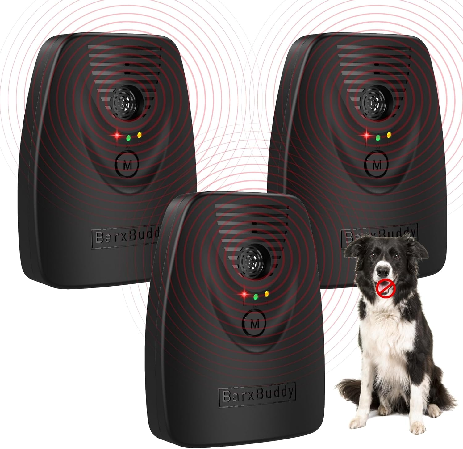 BarkShield Home – Ultrasonic Anti-Barking Device (66 ft Range)