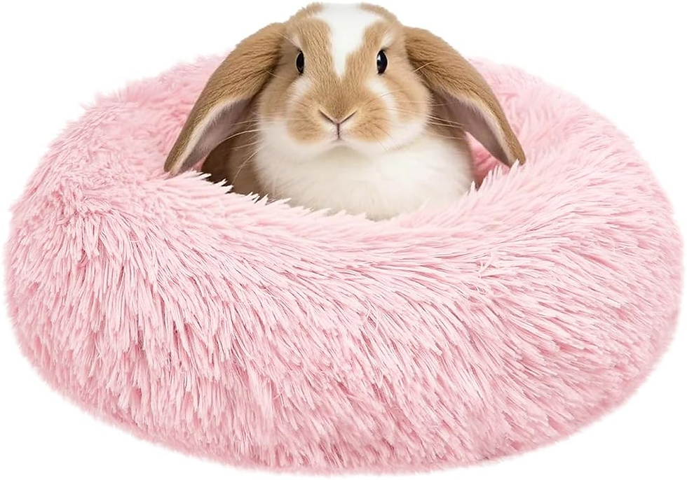 Thumbnail: Large Bunny Bed Hideout – Soft Cozy Rabbit & Small Pet Cave