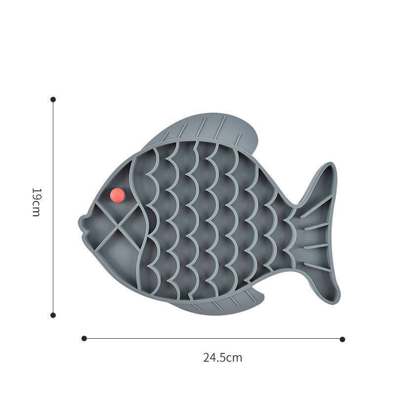 Thumbnail: Cat's Slow Food Lick Mat - Fish Shape