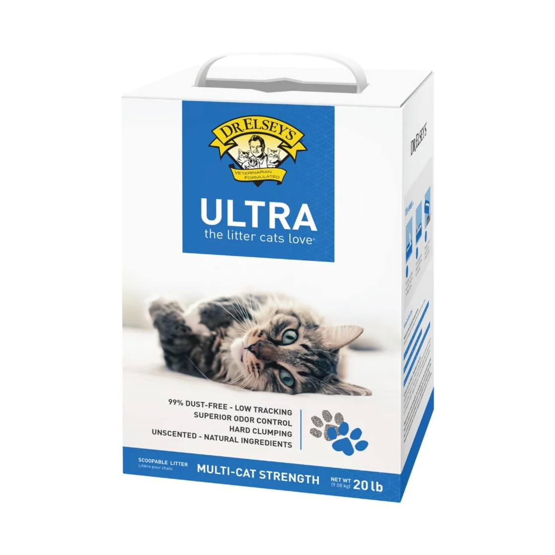 Dr. Elsey’s Ultra Unscented 20 lb Clumping Cat Litter